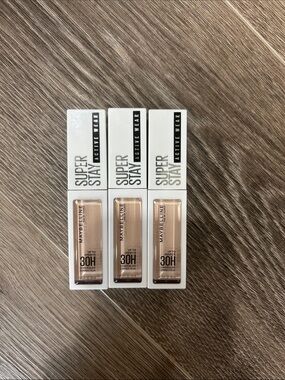 3X Maybelline Super Stay Concealer Light Beige 05